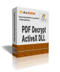 PDF Decrypt ActiveX DLL