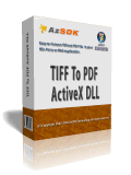 TIFF To PDF ActiveX DLL